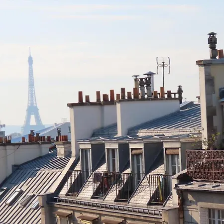 アパート Loft Avec Vue Sur Tour Eiffel パリ